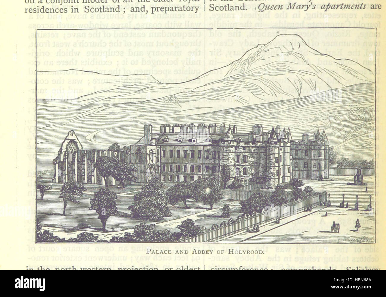 Immagine presa da pagina 48 del 'Paterson's Guide per Edimburgo' immagine presa da pagina 48 del 'Paterson's Guide per Edimburgo' Foto Stock