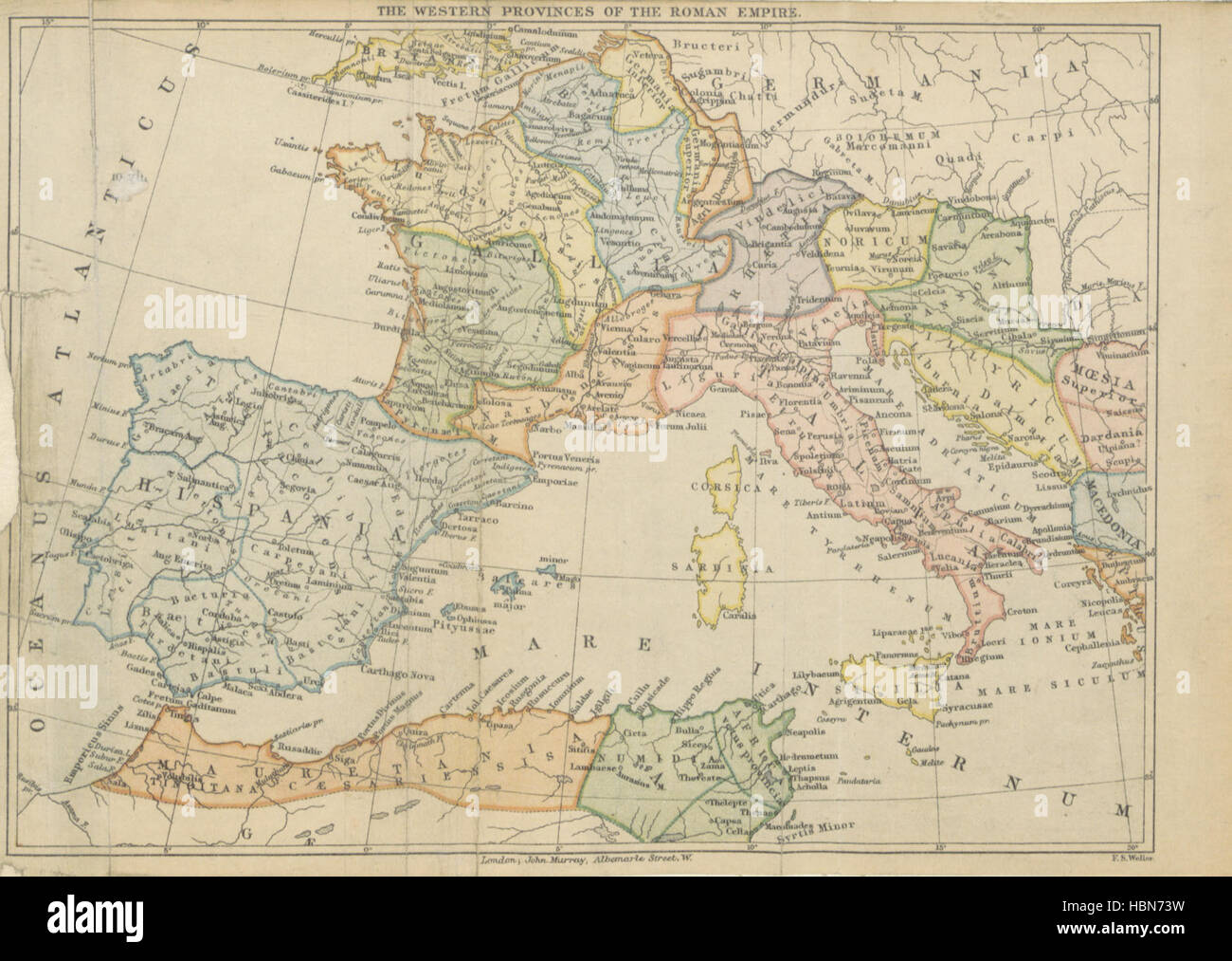 Immagine presa da pagina 95 del 'dello studente Impero Romano. Una storia dell'impero romano dalla sua fondazione alla morte di Marco Aurelio. 27 A.C.-180 A.D' immagine presa da pagina 95 del 'dello studente Impero Romano Foto Stock