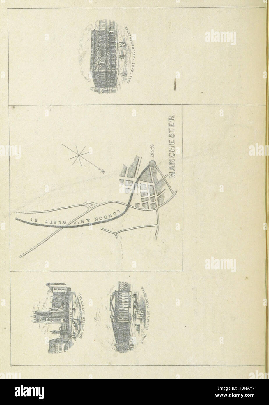 Immagine presa da pagina 22 del 'attraverso il picco, tra Londra e Manchester. La ferrovia del viaggiatore e del turista guida tra Londra e Manchester, viâ Derby, Matlock e Buxton, etc' immagine presa da pagina 22 del 'attraverso il picco, tra Foto Stock