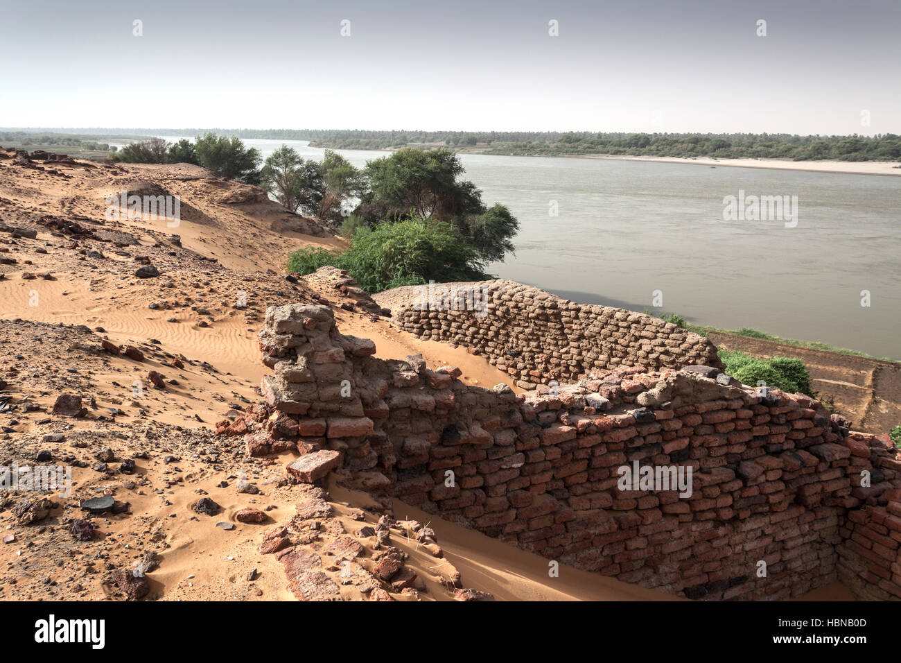 Old Dongola, Sudan, Africa Foto Stock