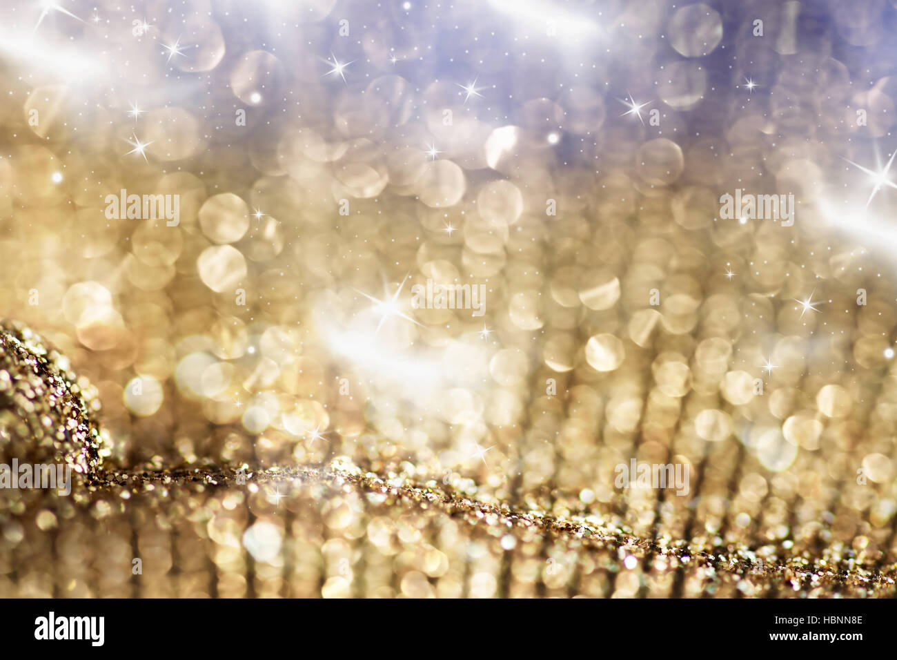 Magica vacanza astratta di sfondo - Fuochi d'artificio di Anno Nuovo e spazio di copia Foto Stock