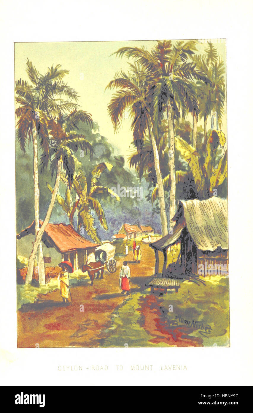 Immagine presa da pagina 8 di "un barbone coloniale: Viaggi e avventure in Australia e in Nuova Guinea' immagine presa da pagina 8 di "Colonial Tramp viaggi Foto Stock
