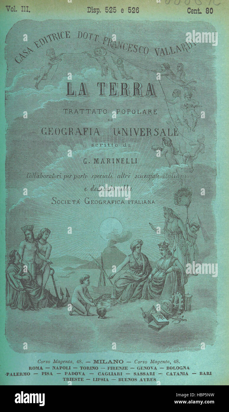 Immagine presa da pagina 1101 di 'La Terra, trattato popolare di geografia universale per G. Marinelli ed altri scienziati italiani, ecc. [Con illustrazioni e mappe.]' immagine presa da pagina 1101 di 'La Terra, trattato popolare Foto Stock