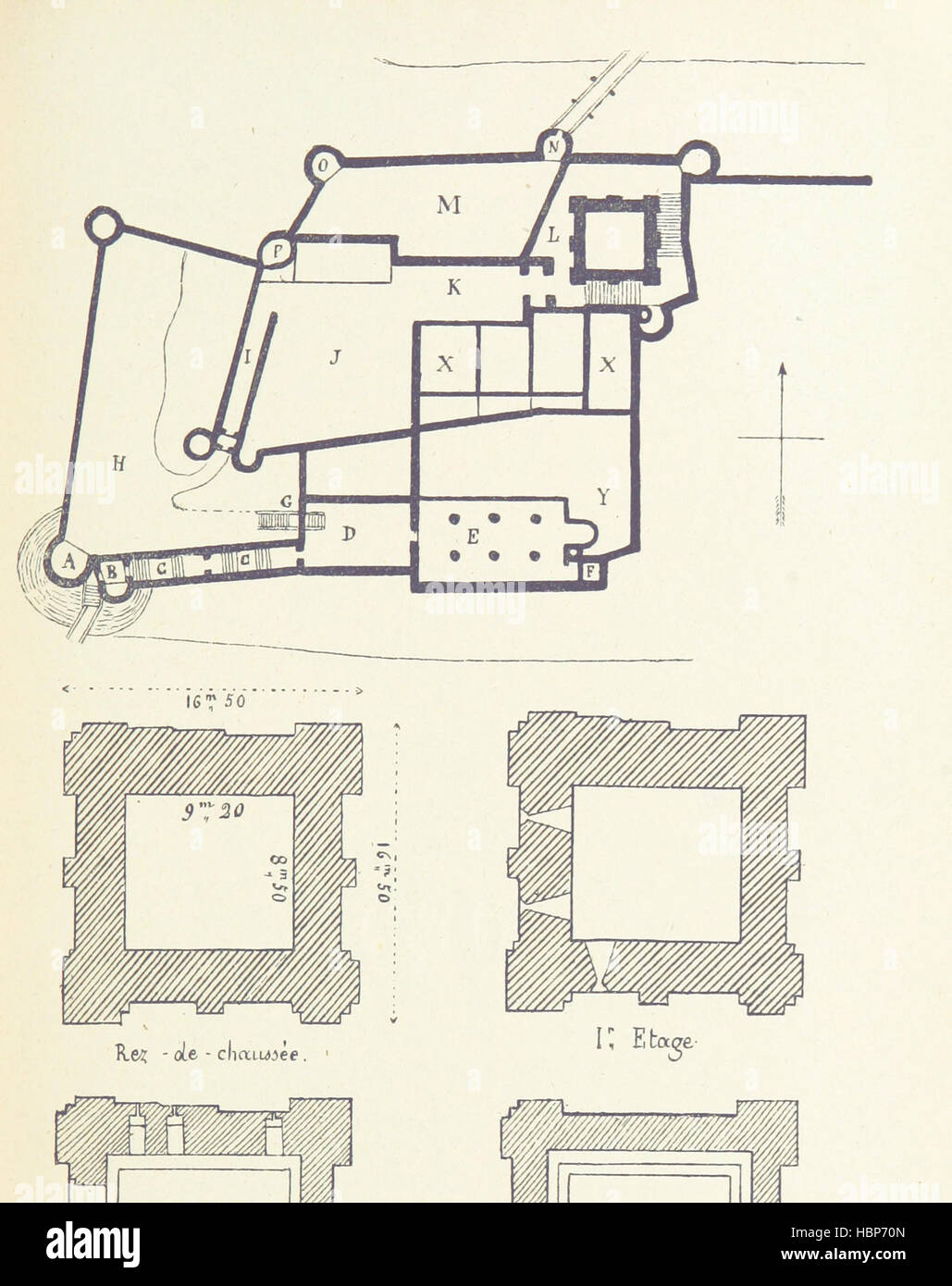 Immagine presa da pagina 81 del 'Étude historique sur Montrichard et Nanteuil' immagine presa da pagina 81 del 'Étude historique sur Montrichard Foto Stock