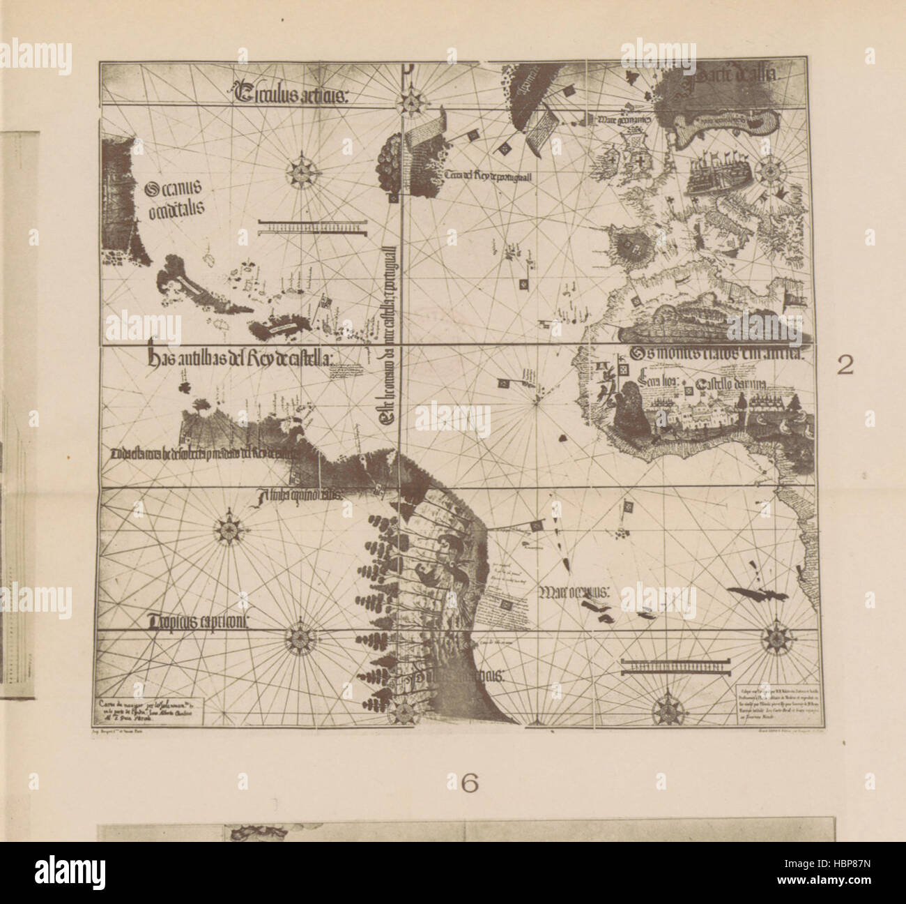 Immagine presa da pagina 204 di "America: la sua storia geografica, 1492-1892. Sei lezioni ... Con un supplemento, intitolato: era il Rio del Espiritu Santo della spagnola geografi Mississippi? [Con mappe.]' immagine presa da pagina 204 di "America la sua storia geografica, Foto Stock