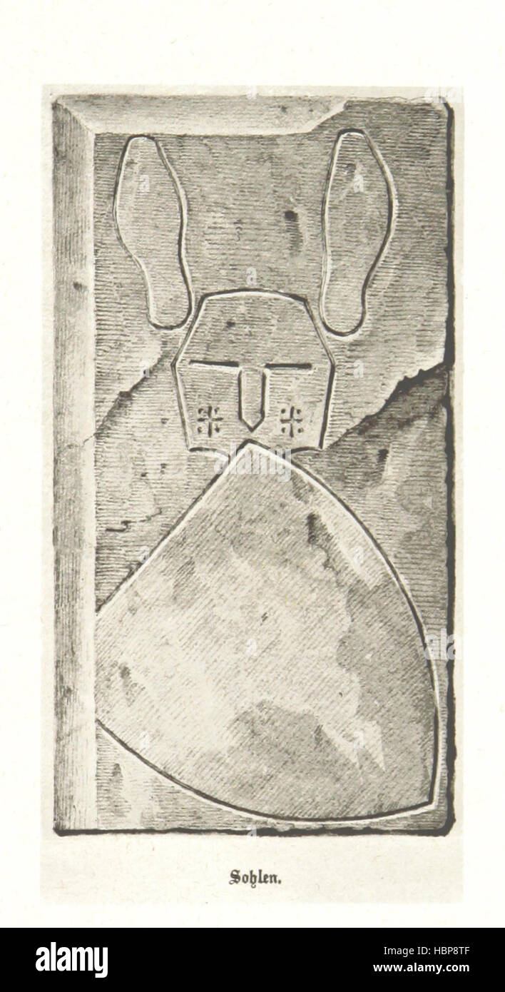 Immagine presa da pagina 553 di "Kloster Heilsbronn. Ein Beitrag zu den Hohenzollerischen Forschungen, etc' immagine presa da pagina 553 di "Kloster Heilsbronn Ein Beitrag Foto Stock