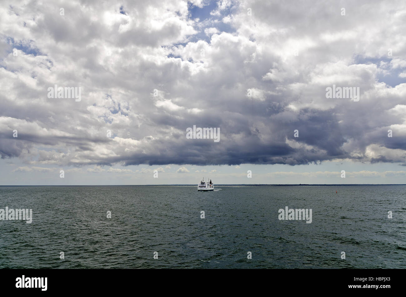 Traghetto nel Mar Baltico Foto Stock