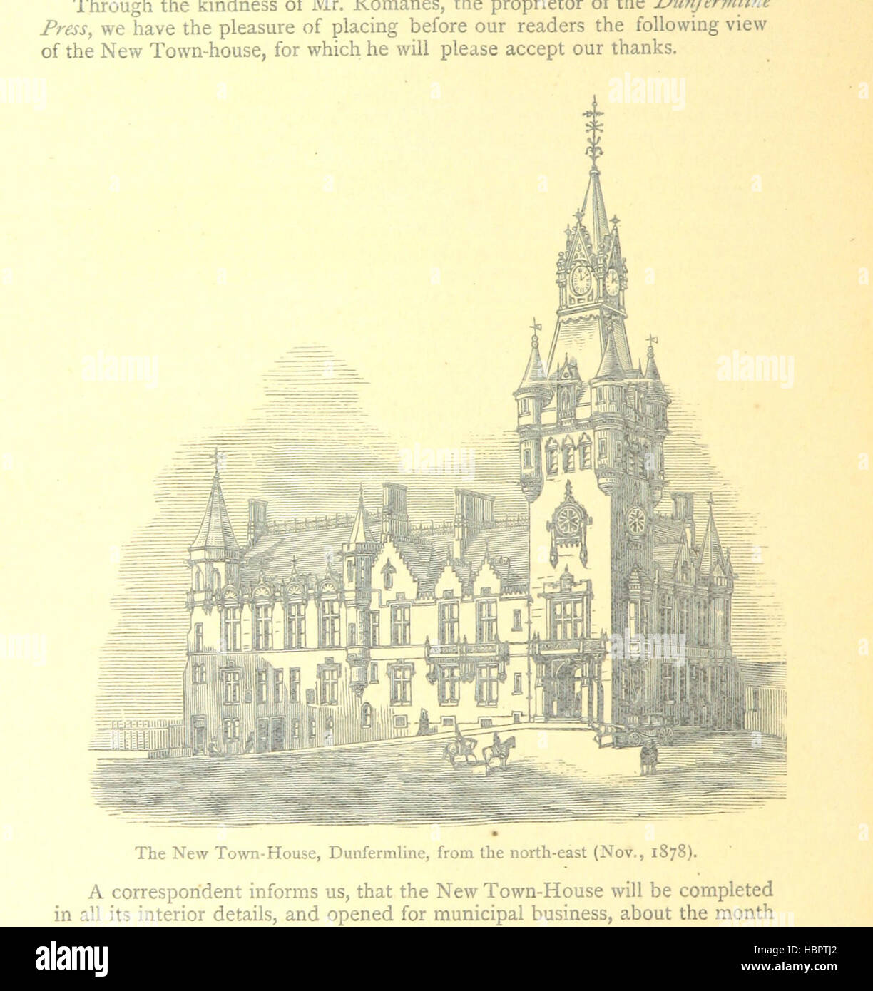 Immagine presa da pagina 768 di "Annali di Dumfermline e vicinanze ... 1069-1878. Intervallate con ... note, ... e ... incisioni' immagine presa da pagina 768 di "Annali di Dumfermline Foto Stock