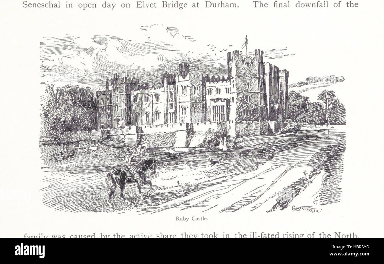 Immagine tratta da pagina 473 di "duemila miglia di vagabondaggio nel Border Country, Lakeland e Ribblesdale" che mostra esperienze di viaggio, descrizioni geografiche, paesaggi naturali e insediamenti locali nel nord dell'Inghilterra. Foto Stock