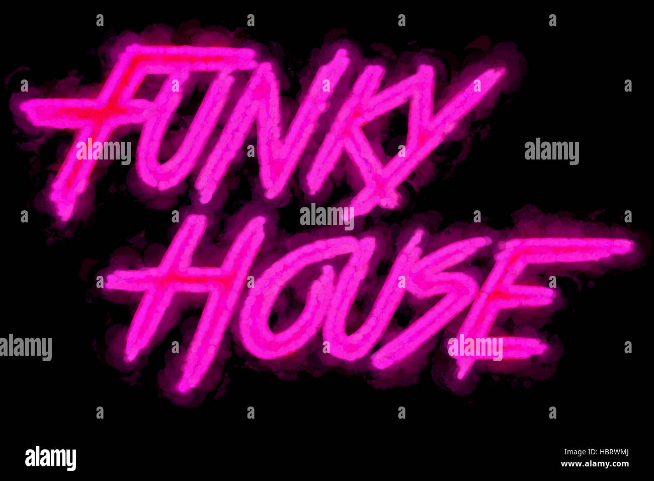 Funky House Foto Stock