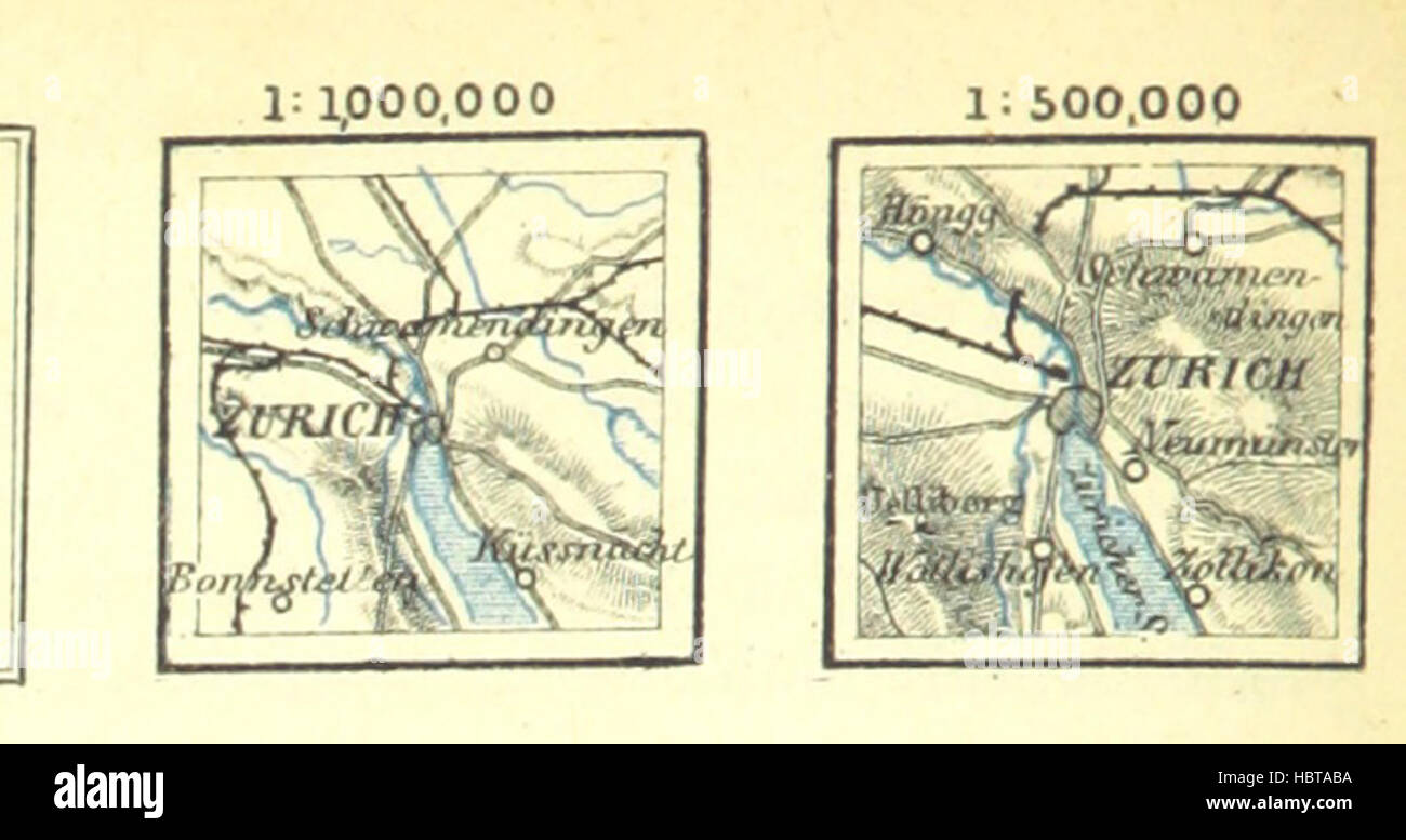 Immagine presa da pagina 164 di 'Der Beobachter. Allgemeine Anleitung zu Beobachtungen über Land und Leute. [Una traduzione, con modificazioni, del "Manuel du Voyageur."] ... Von D. K. ... und E. Kollbrunner ... ... Zweite vermehrte Auflage. Mit ... eine immagine presa da pagina 164 di 'Der Beobachter Allgemeine Anleitung Foto Stock