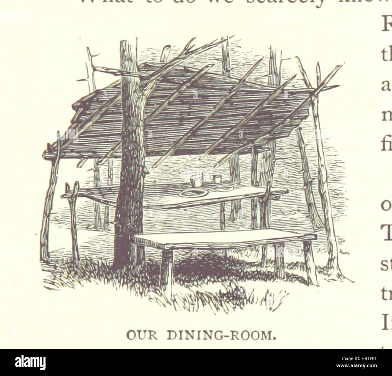 Immagine presa da pagina 153 di "Le avventure di sei giovani uomini selvaggio del Maine e Canada; o il Knockabout Club ... Illustrato' immagine presa da pagina 153 di "Le avventure di sei Foto Stock
