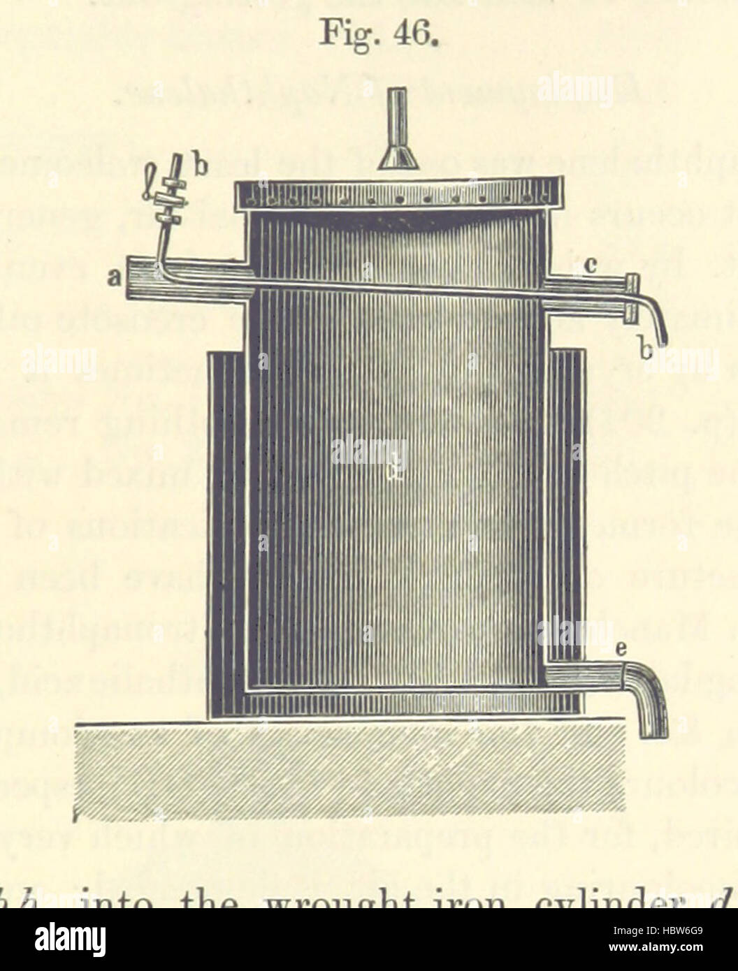 Immagine presa da pagina 257 di 'un trattato sulla distillazione del Coal-Tar e liscivio ammoniacale, e la separazione da loro di prodotti pregiati. [Traduzione dal tedesco.]' immagine presa da pagina 257 di 'un trattato sul Foto Stock