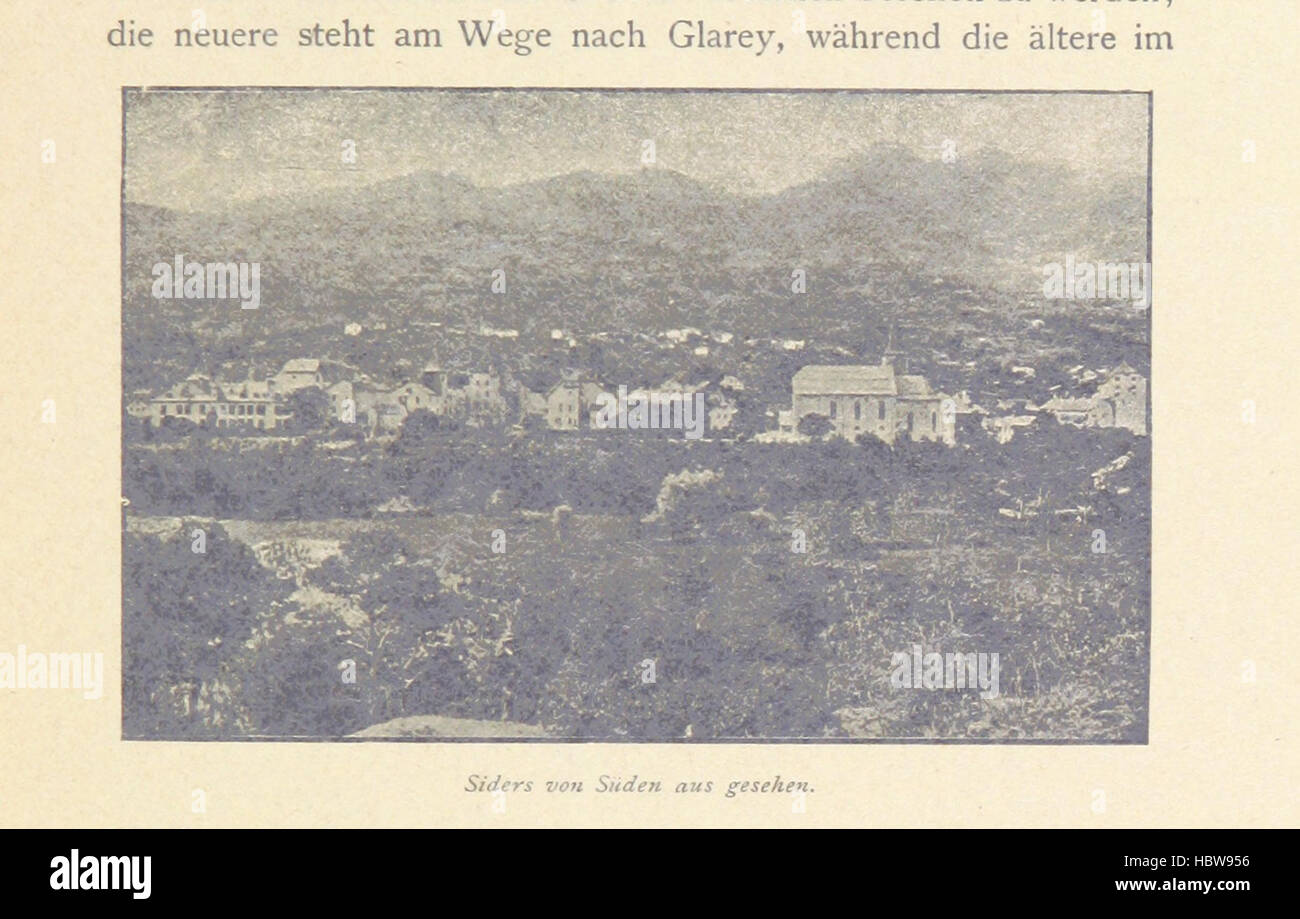 Immagine presa da pagina 59 del 'Die Hunnen im schweizerischen Eifischthale und ihre Nachkommen bis auf die heutige Zeit ... Mit vielen ... Illustrationen' immagine presa da pagina 59 del 'Die Hunnen im schweizerischen Foto Stock