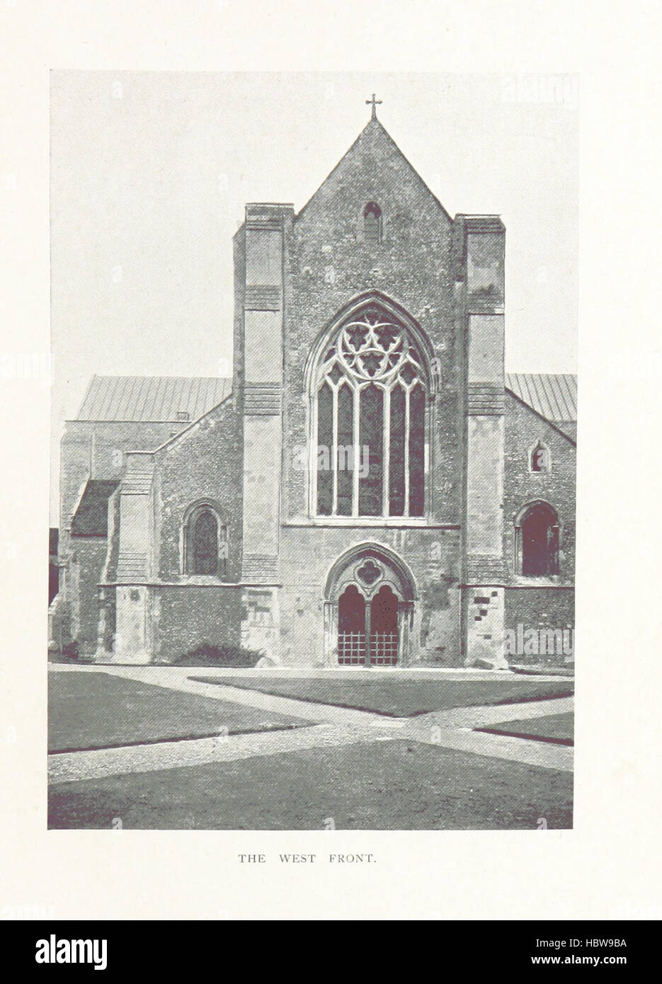 Immagine presa da pagina 43 di 'St. Cross Hospital, vicino a Winchester. La sua storia e i suoi edifici. Sessanta illustrazioni. Edito da W. T. Warren' immagine presa da pagina 43 di 'St Cross Hospital, vicino Foto Stock