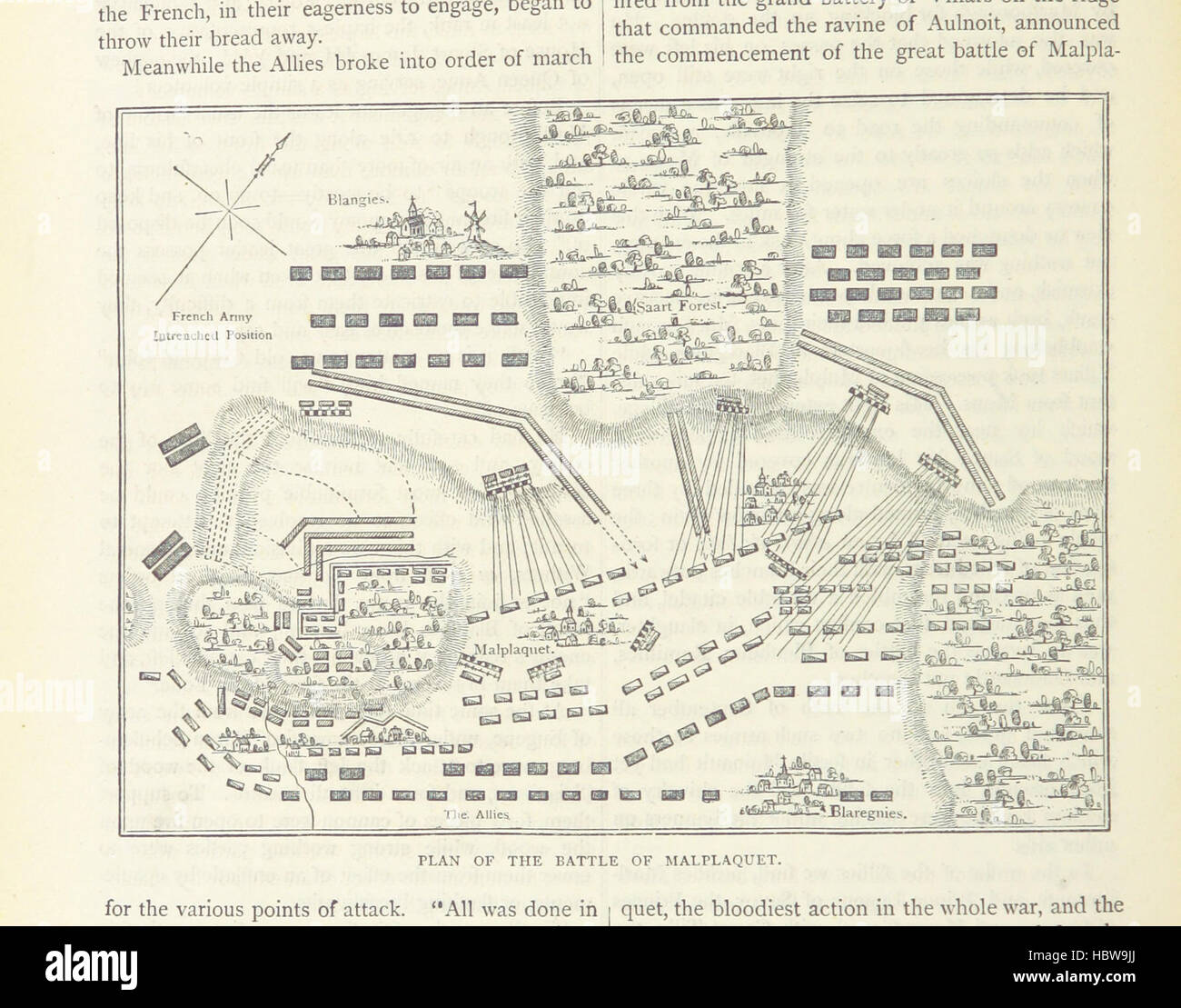 Immagine presa da pagina 548 di " British battaglie di terra e di Mare' immagine presa da pagina 548 di " British battaglie su terra Foto Stock