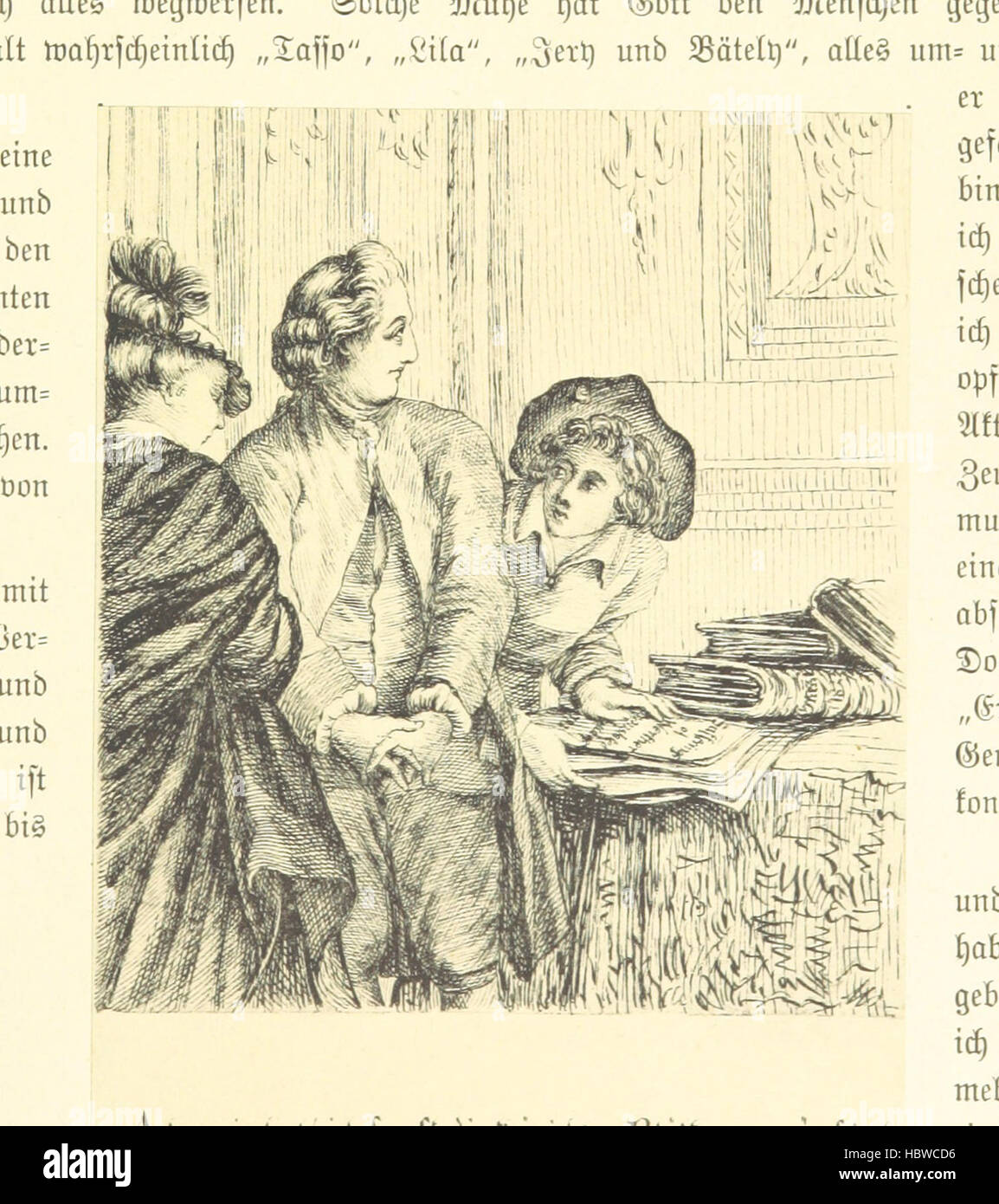 In questa pagina vengono presentati i contenuti del "viaggio italiano di Goethe", con descrizioni dell'Italia, osservazioni culturali e artistiche, siti storici, architettura, paesaggi, esperienze di viaggio, riflessioni personali e 318 illustrazioni di J. von Kahle. Foto Stock