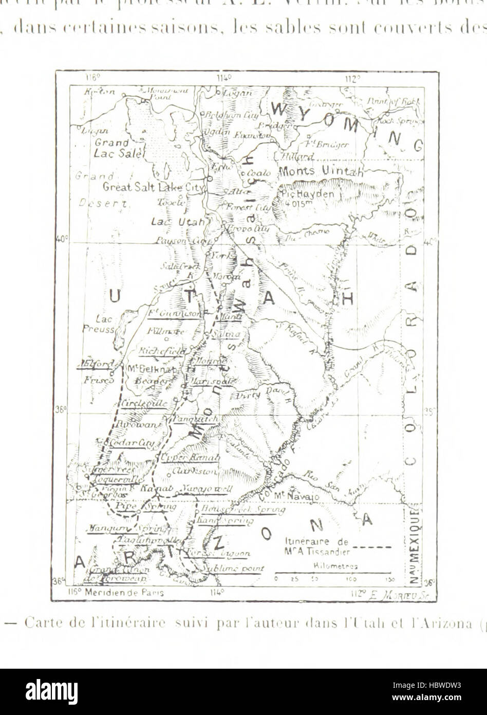 Immagine presa da pagina 99 di 'Six mois aux États-Unis. Voyage d'onu touriste dans l'Amérique du Nord, suivi d'une escursione à Panama. Texte et dessins' immagine presa da pagina 99 di 'Six mois aux États-Unis Foto Stock
