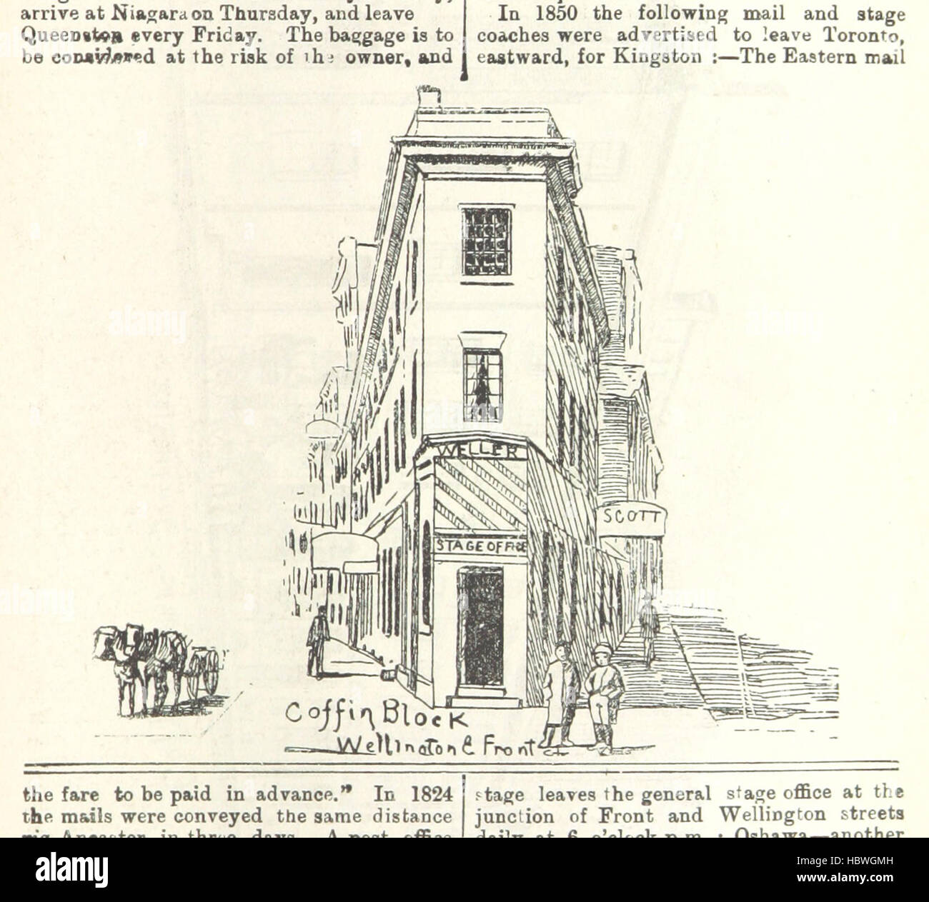 Immagine presa da pagina 471 di 'Robertson le attrazioni di Toronto. Una raccolta di bozzetti storici della città vecchia di York dal 1792 fino al 1833 (fino al 1837) e di Toronto da 1834 a 1893 (1914). Anche ... incisioni ... Pubblicato da Toronto "Ev immagine presa da pagina 471 di 'Robertson le attrazioni di Toronto Foto Stock