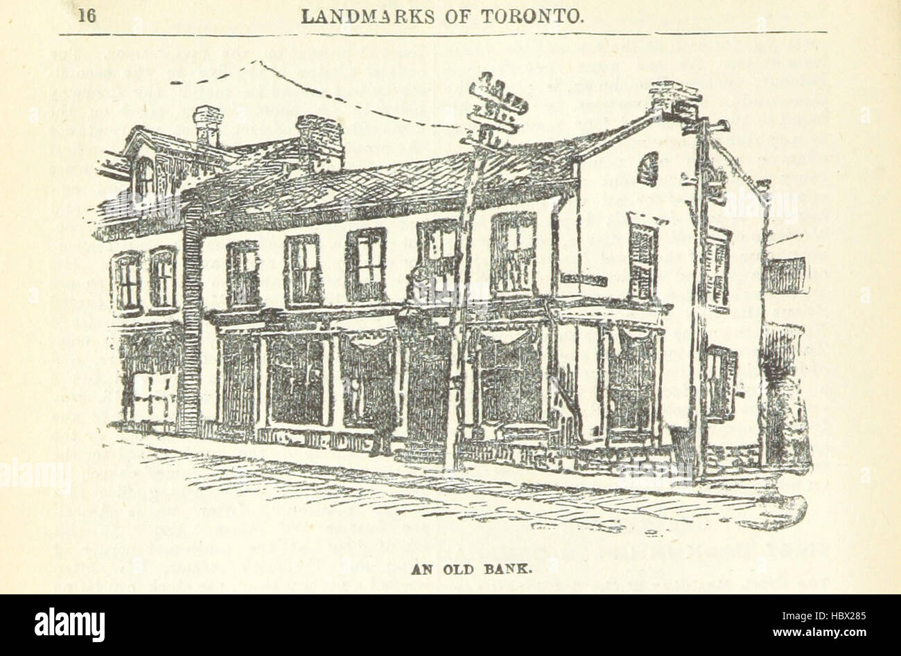 Immagine presa da pagina 44 del 'Robertson le attrazioni di Toronto. Una raccolta di bozzetti storici della città vecchia di York dal 1792 fino al 1833 (fino al 1837) e di Toronto da 1834 a 1893 (1914). Anche ... incisioni ... Pubblicato da Toronto "Capodanno immagine presa da pagina 44 del 'Robertson le attrazioni di Toronto Foto Stock