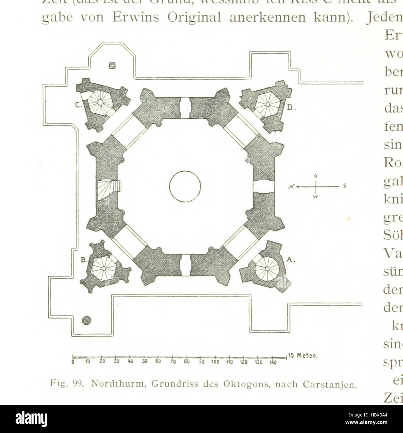 Immagine presa da pagina 224 di 'Strassburg und seine Bauten. Herausgegeben vom Architekten- und Ingenieur-Verein für Elsass-Lothringen. Mit 655 Abbildungen nel testo, etc' immagine presa da pagina 224 di 'Strassburg und seine Bauten Foto Stock