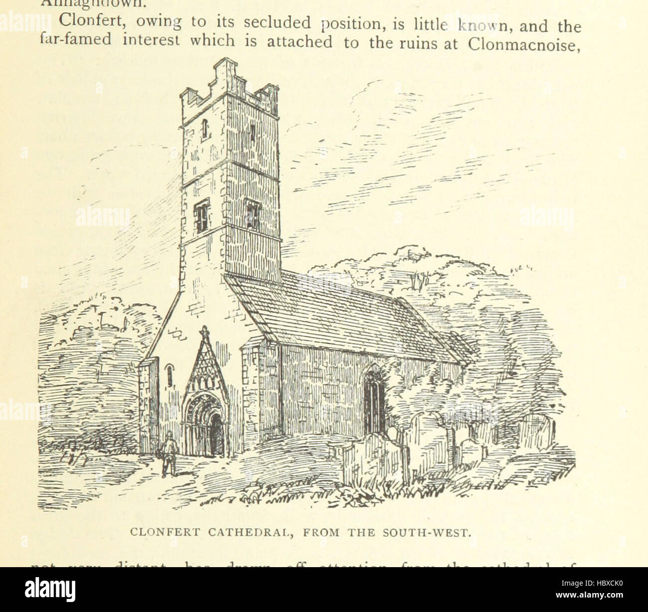 Immagine presa da pagina 95 del 'Cattedrale Chiese di Irlanda: essendo note, più specialmente sui più piccoli e meno note di quelle Chiese, etc' immagine presa da pagina 95 del 'Cattedrale Chiese di Foto Stock