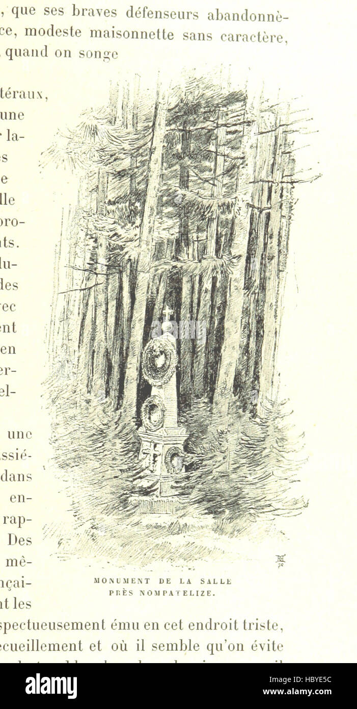 Immagine presa da pagina 417 di 'Les Montagnes de France. Les Vosges ... Ouvrage orné de 160 dessins inédits de l'autore. [Con una prefazione di A. Fournier.]' immagine presa da pagina 417 di 'Les Montagnes de France Foto Stock