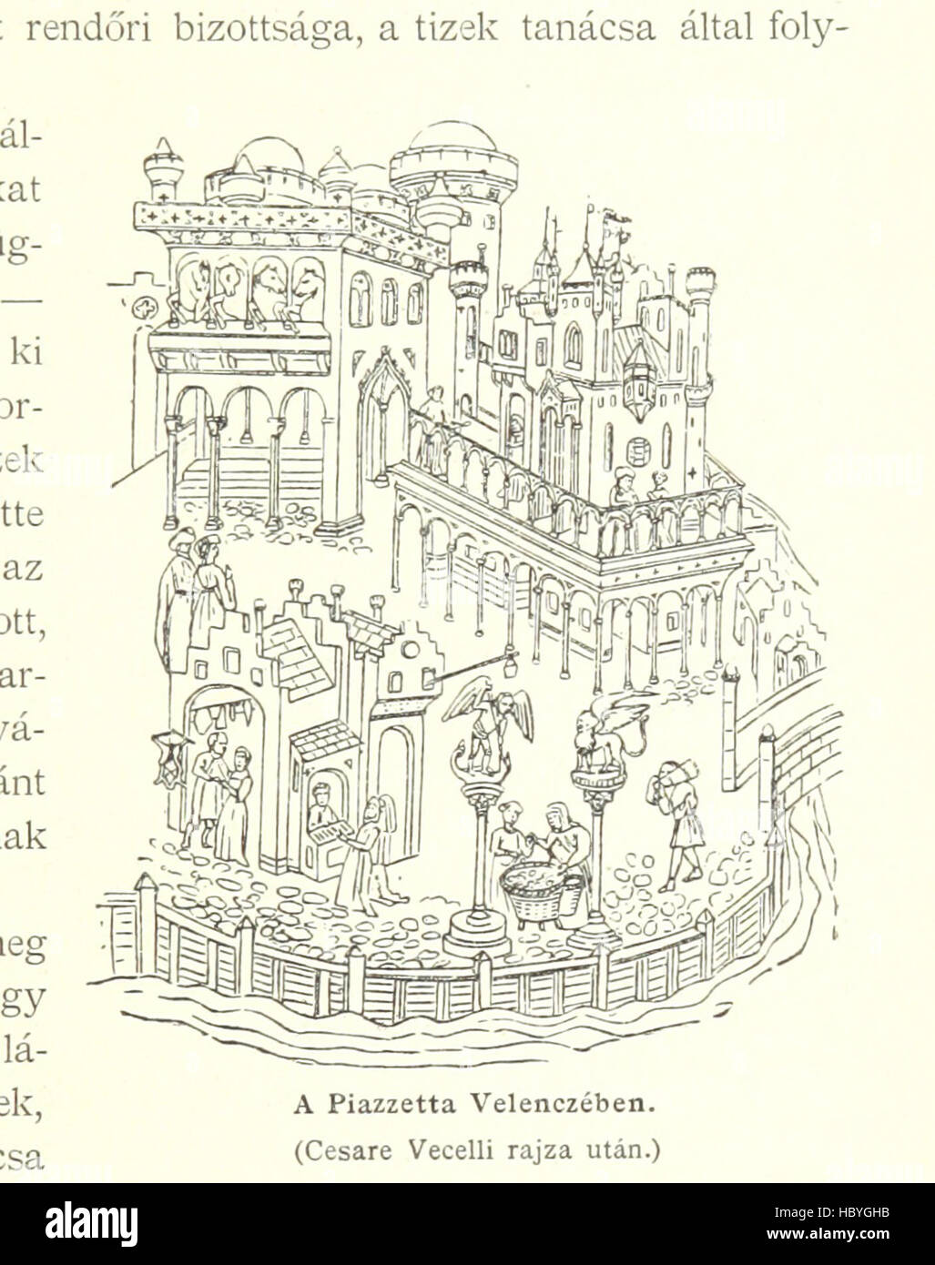 Immagine presa da pagina 115 di un "magyar nemzet tortenete. Szerkeszti Szilágyi S. [con mappe e illustrazioni.]' immagine presa da pagina 115 di un "magyar nemzet tortenete Foto Stock