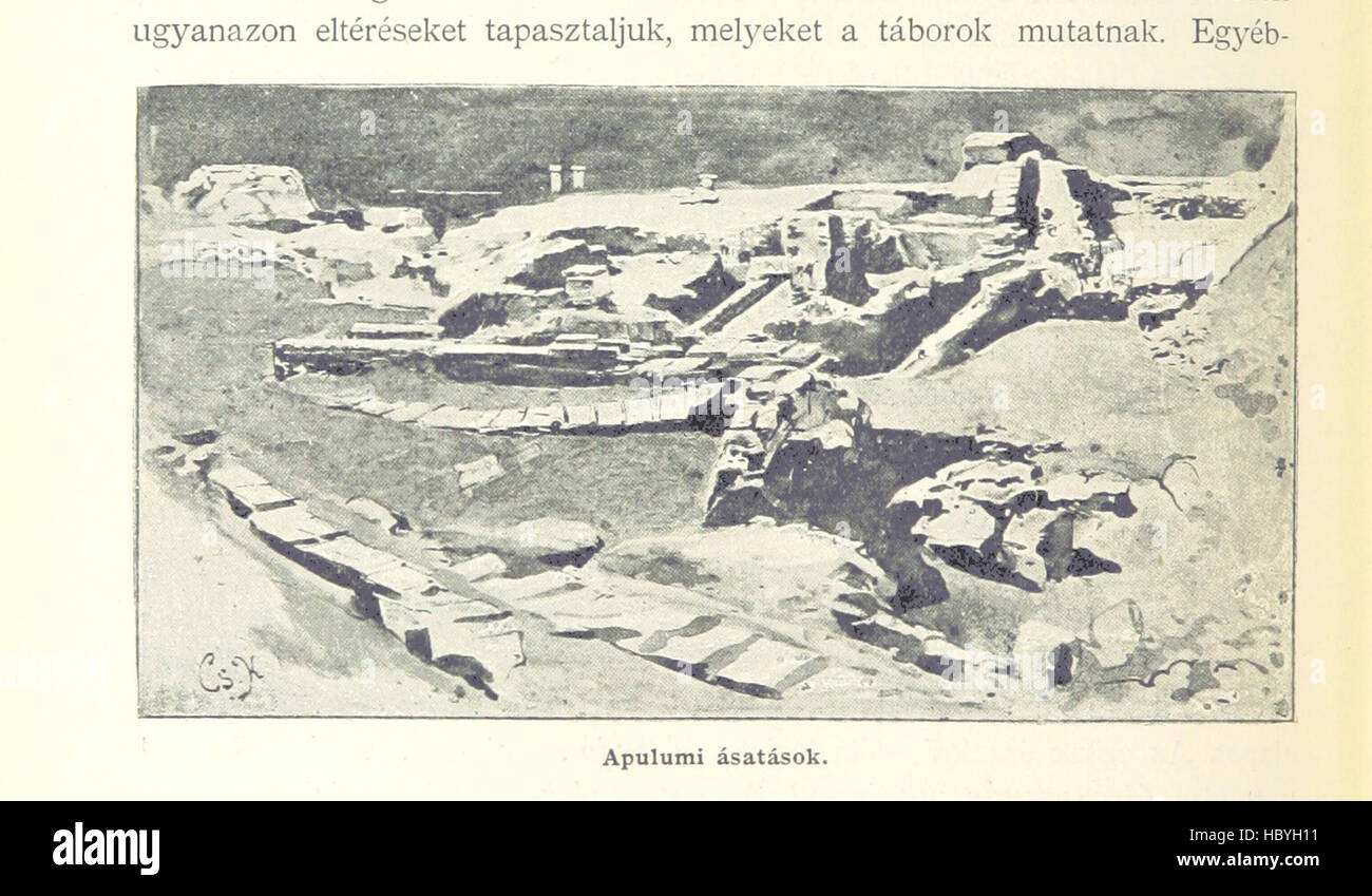 Immagine presa da pagina 260 di un "magyar nemzet tortenete. Szerkeszti Szilágyi S. [con mappe e illustrazioni.]' immagine presa da pagina 260 di un "magyar nemzet tortenete Foto Stock