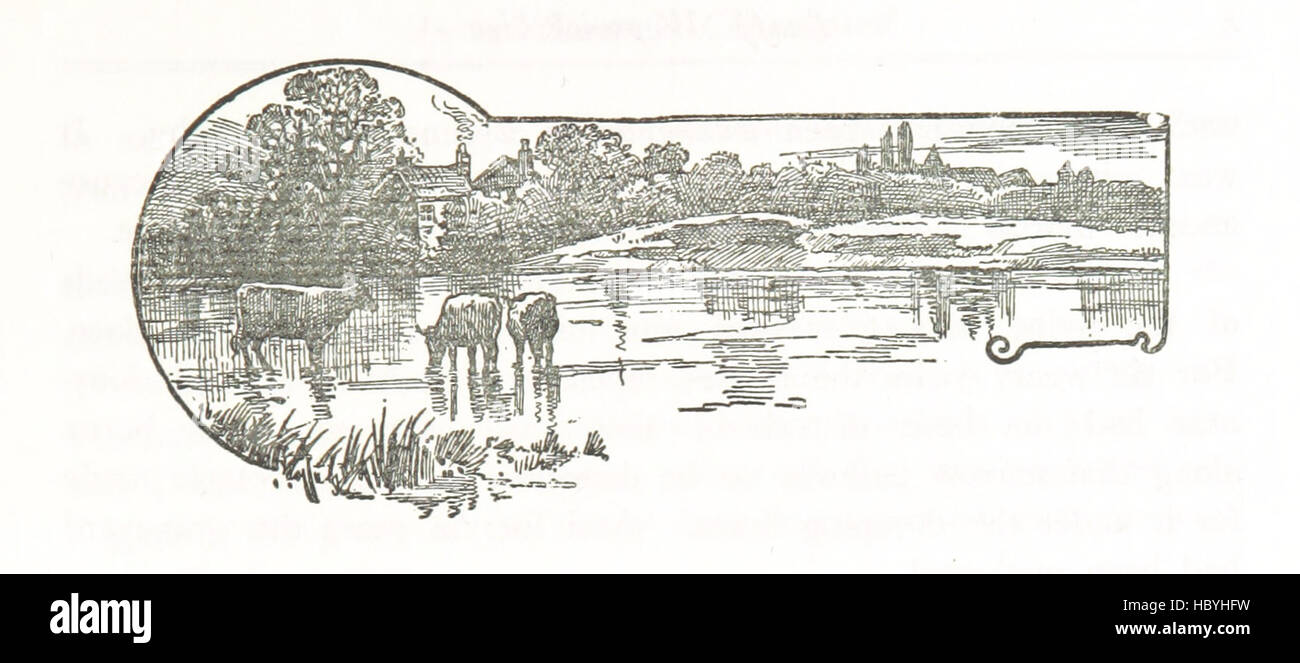 Immagine presa da pagina 25 di 'Sketches di frondosi Warwickshire, rurale e urbano" immagine presa da pagina 25 di 'Sketches di frondosi Warwickshire, Foto Stock
