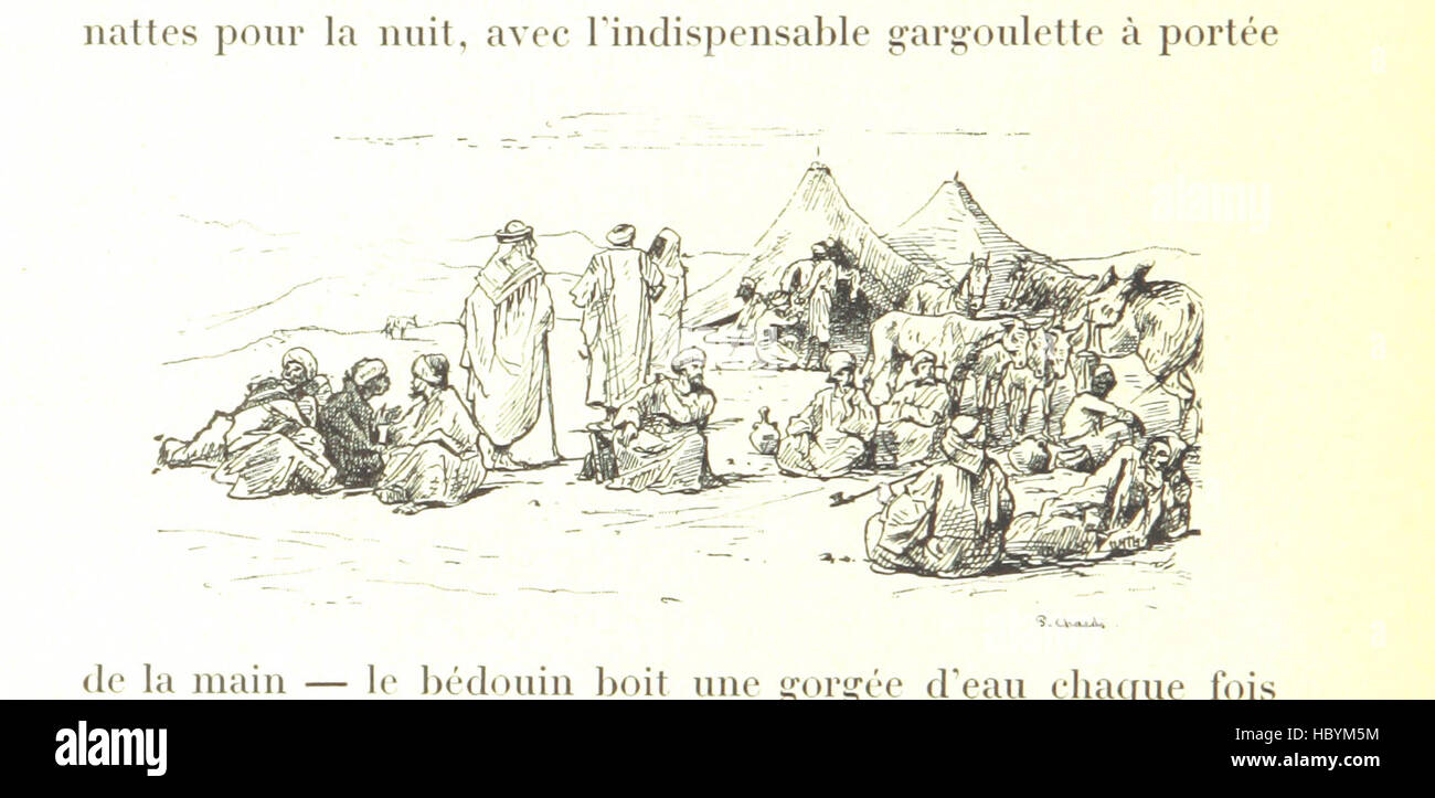 Immagine presa da pagina 210 di 'Aux Pays du Christ. Études bibliques en Égypte et en la Palestina. [Illustrato.]' immagine presa da pagina 210 di 'Aux Pays du Christ Foto Stock