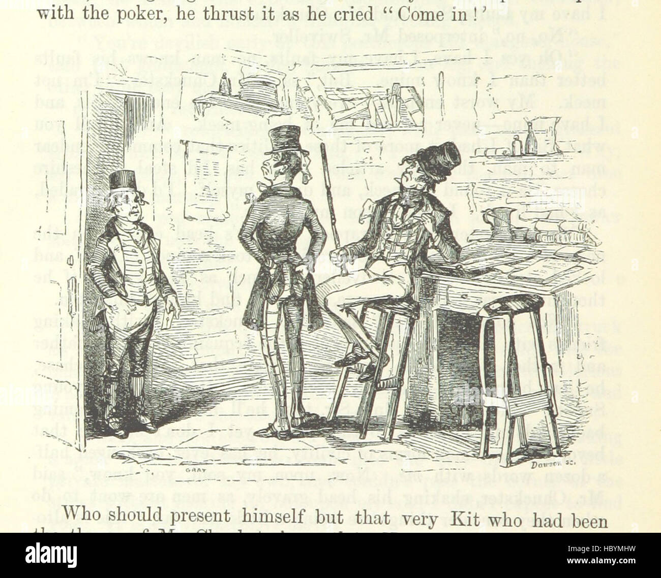 Le lettere di Charles Dickens. A cura di sua sorella-in-legge e sua figlia maggiore immagine presa da pagina 416 di "lettere di Charles Foto Stock