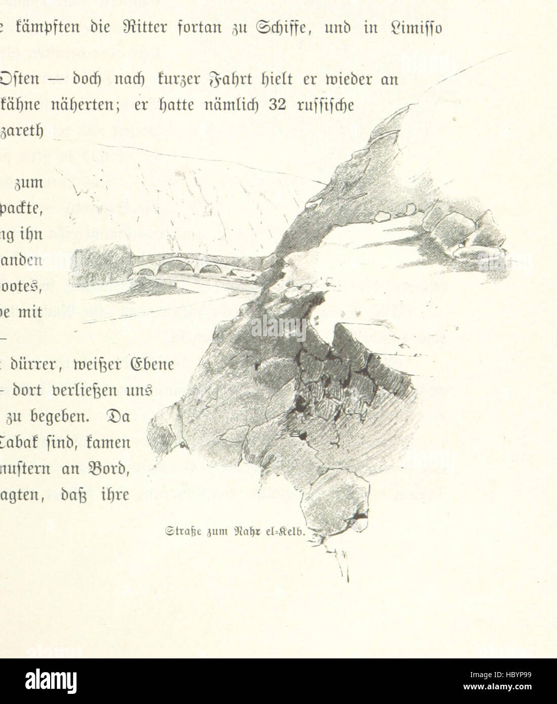 Immagine presa da pagina 51 del 'Pilgerritt. Bilder aus Palästina und Syrien ... Mit Illustrationen von R. Mainella' immagine presa da pagina 51 del 'Pilgerritt Bilder aus Palästina Foto Stock