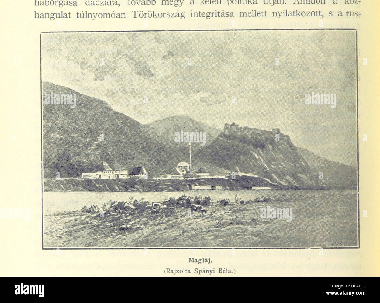 Immagine presa da pagina 836 di un "magyar nemzet tortenete. Szerkeszti Szilágyi S. [con mappe e illustrazioni.]' immagine presa da pagina 836 di un "magyar nemzet tortenete Foto Stock