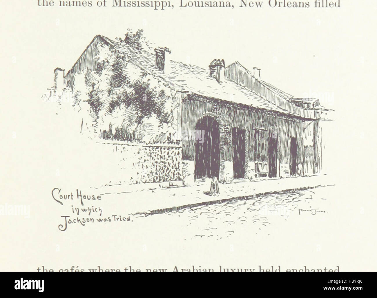 Immagine presa da pagina 61 del 'New Orleans: il luogo e le persone ... Con illustrazioni di F. E. Jones' immagine presa da pagina 61 del 'New Orleans il luogo Foto Stock