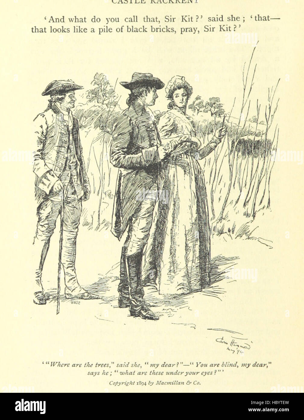 Immagine presa da pagina 74 del 'Castello Rackrent e il Absentee ... Con una introduzione di Anne Thackeray Ritchie' immagine presa da pagina 74 del 'Castello Rackrent e il Foto Stock