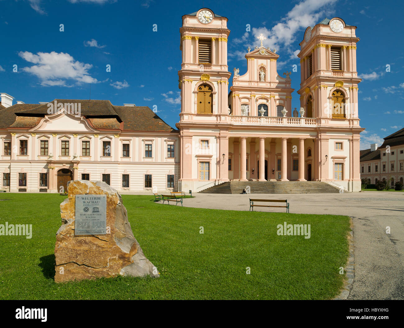 Monastero Goettweig, Furth, regione di Wachau, Bassa Austria e Europa Foto Stock