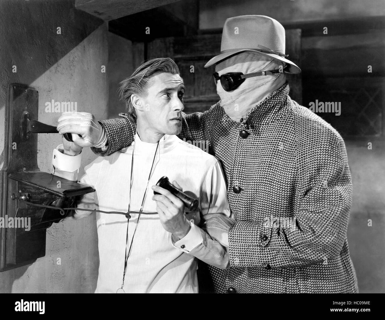 L'uomo invisibile di vendetta, John Carradine, Jon Hall, 1944 Foto Stock
