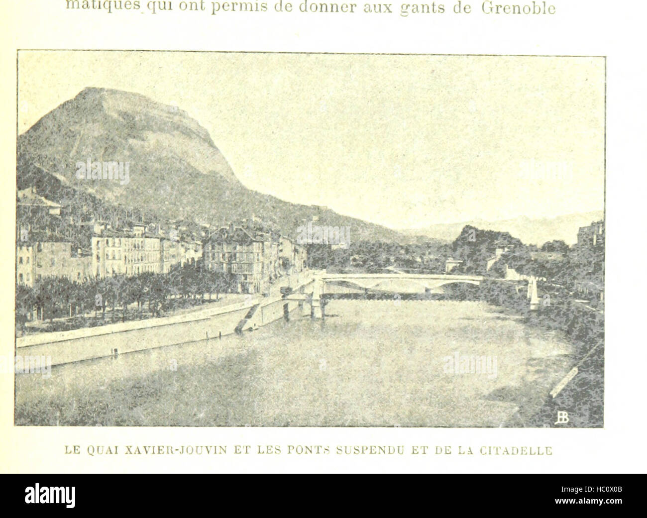 Immagine presa da pagina 59 del 'illustrée Histoire des rues de Grenoble' immagine presa da pagina 59 del 'illustrée Histoire des rues Foto Stock