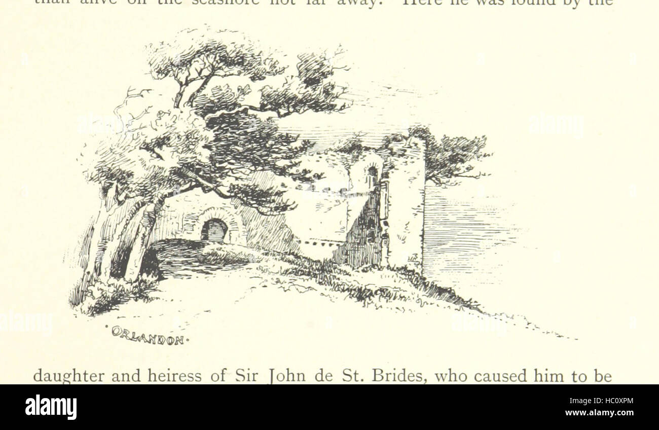 Immagine presa da pagina 157 di "angoli e nicchie di Pembrokeshire. Disegnata e descritta da H. T. Timmins. L.P' immagine presa da pagina 157 di "angoli e nicchie di Foto Stock