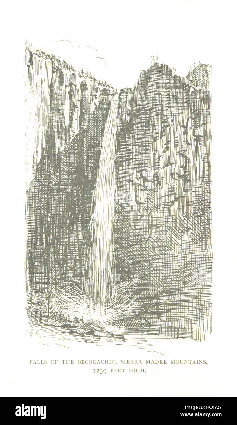 Immagine presa da pagina 6 di "nella terra della grotta e Cliff abitatori [ossia Messico settentrionale]' immagine presa da pagina 6 di "In terra di Foto Stock