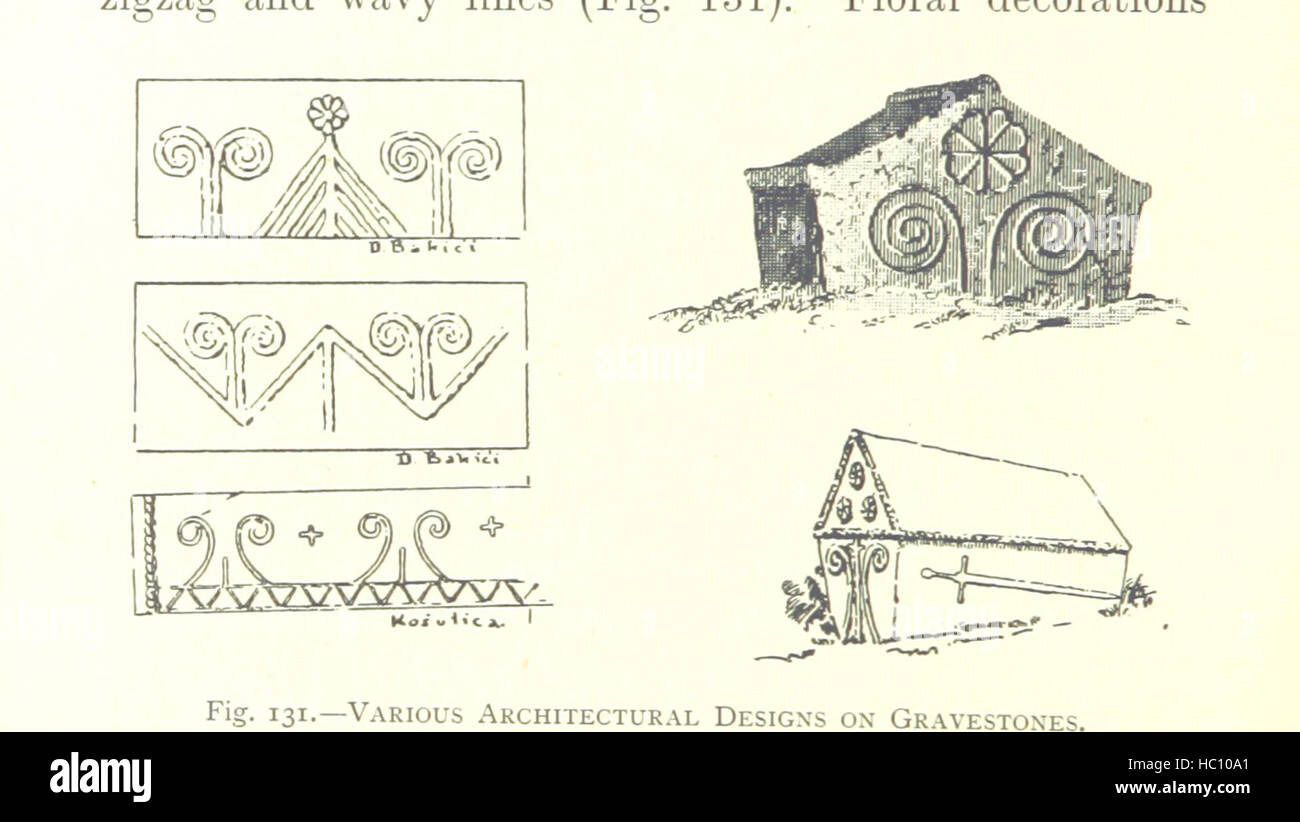 Immagine presa da pagina 456 di 'Rambles e studi in Bosnia Erzegovina e la Dalmazia. Con un conto dei lavori del Congresso di archeologi e antropologi tenutasi a Sarajevo, Agosto 1894. [Con illustrazioni.]' immagine presa da pagina 456 di 'Rambles e studi in Foto Stock