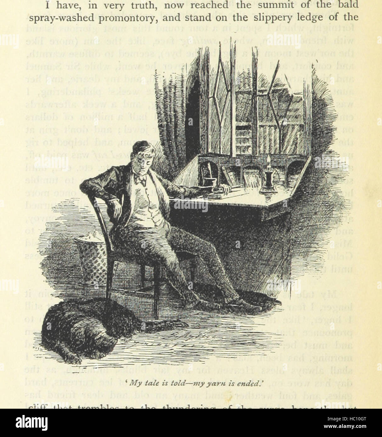 Immagine presa da pagina 596 di 'Tom Cringle's log...illustrato da J.A. Symington, etc' immagine presa da pagina 596 di 'Tom Cringle's logIllustrated da Foto Stock