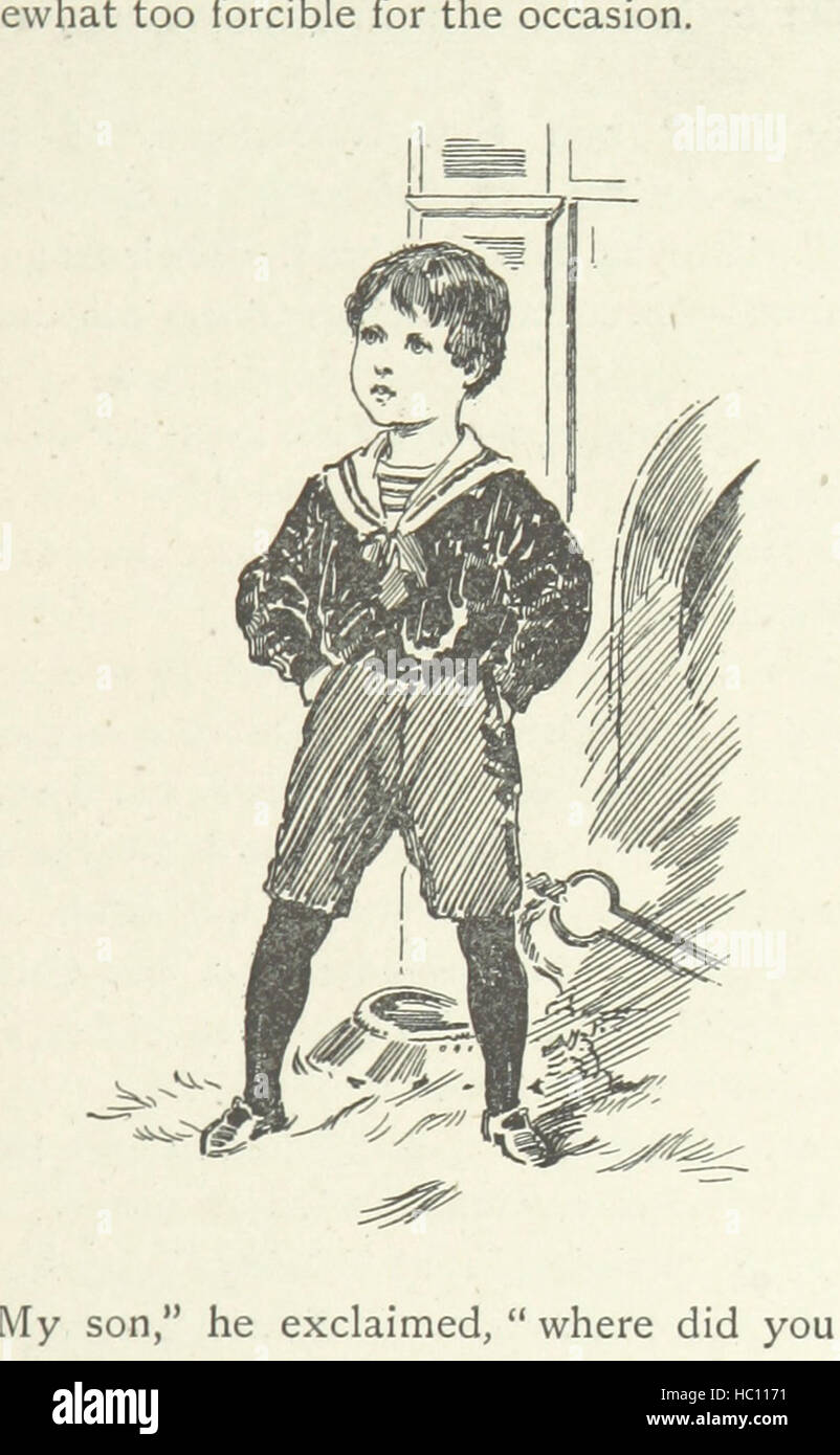 Immagine presa da pagina 19 del 'Master Wilberforce. Uno studio di un ragazzo. Da "Rita".' immagine presa da pagina 19 del 'Master Wilberforce uno studio Foto Stock