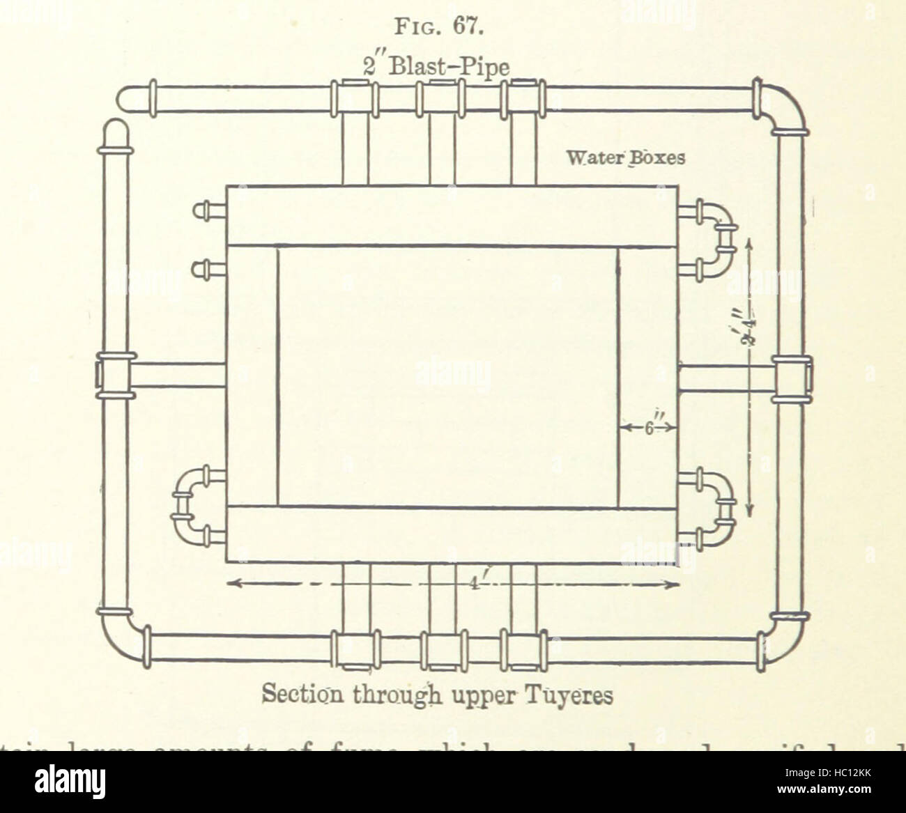 Immagine presa da pagina 138 di "metallurgia del piombo e il Desilverization di lingotti di base ... Quarta edizione' immagine presa da pagina 138 di "metallurgia del piombo Foto Stock