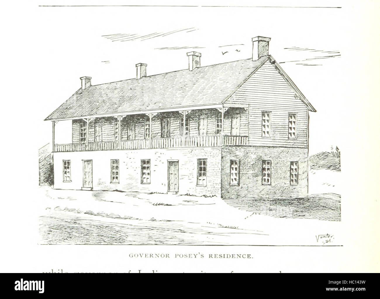 Immagine presa da pagina 284 di 'Conquista del paese a nord-ovest del fiume Ohio, 1778-1783, e la vita di gen. George Rogers Clark. Oltre cento e venticinque illustrazioni. Con numerosi schizzi di uomini che hanno servito sotto Clark, etc' immagine presa da pagina 284 di 'Conquista del paese Foto Stock