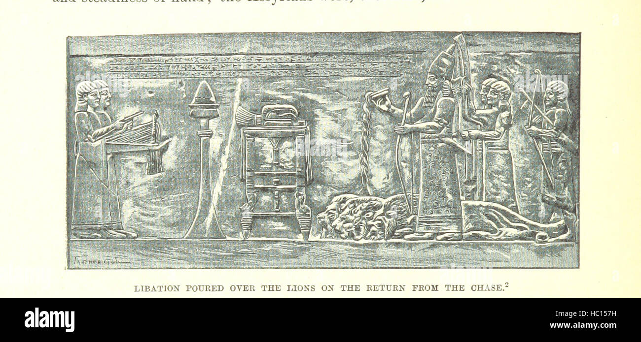 Immagine presa da pagina 650 di 'la lotta delle nazioni. Egitto, Siria e Assiria ... A cura di A. H. Sayce. Tradotto da M. L. McClure. Con mappa ... e ... illustrazioni' immagine presa da pagina 650 di 'la lotta del Foto Stock