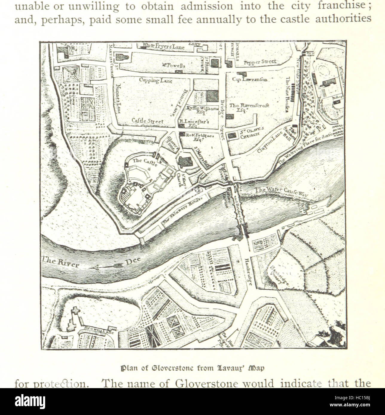 Immagine presa da pagina 128 del 'Chester in Plantagenet e Tudor regna. [Illustrato.]' immagine presa da pagina 128 del 'Chester in Plantagenet Foto Stock