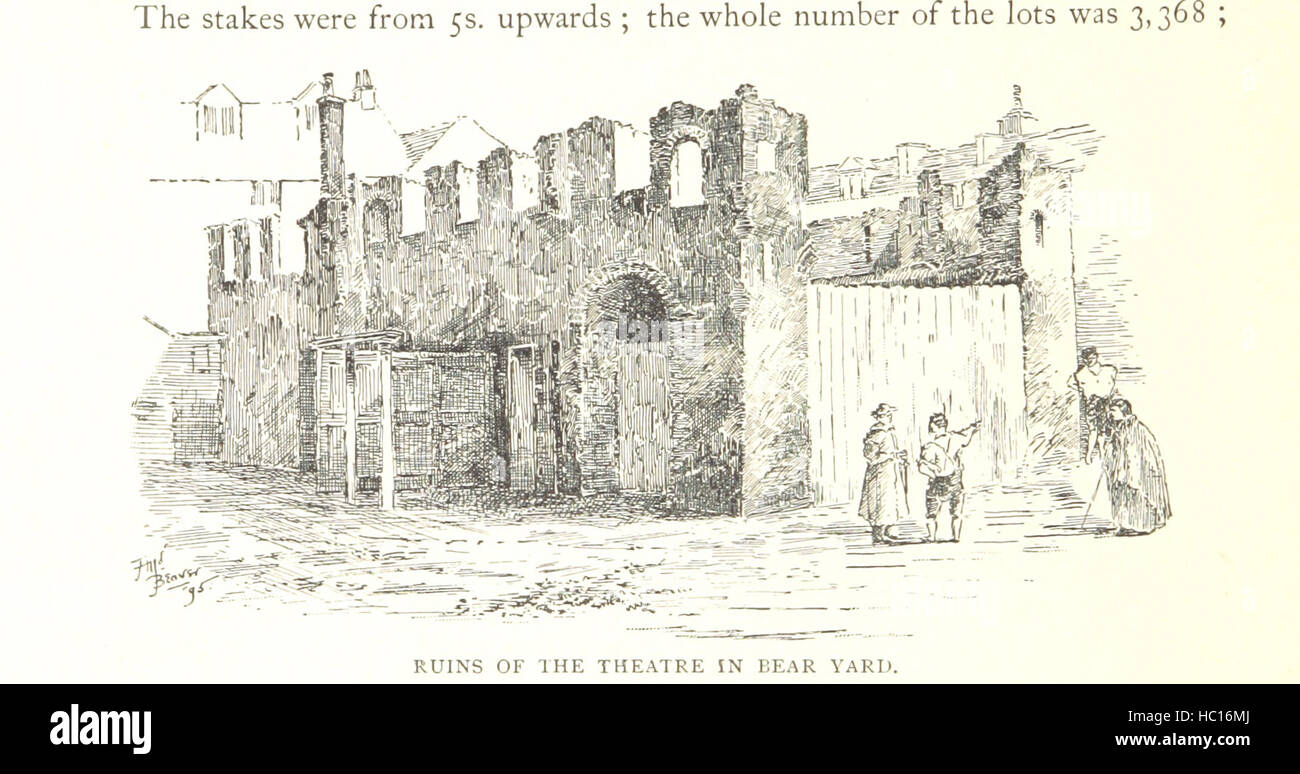 Immagine presa da pagina 160 di "Lincoln's Inn i campi e le località adiacente: il loro storico e topografico associazioni ... Con illustrazioni di A. castoro, ecc. L.P' immagine presa da pagina 160 di "Lincoln's Inn campi e Foto Stock