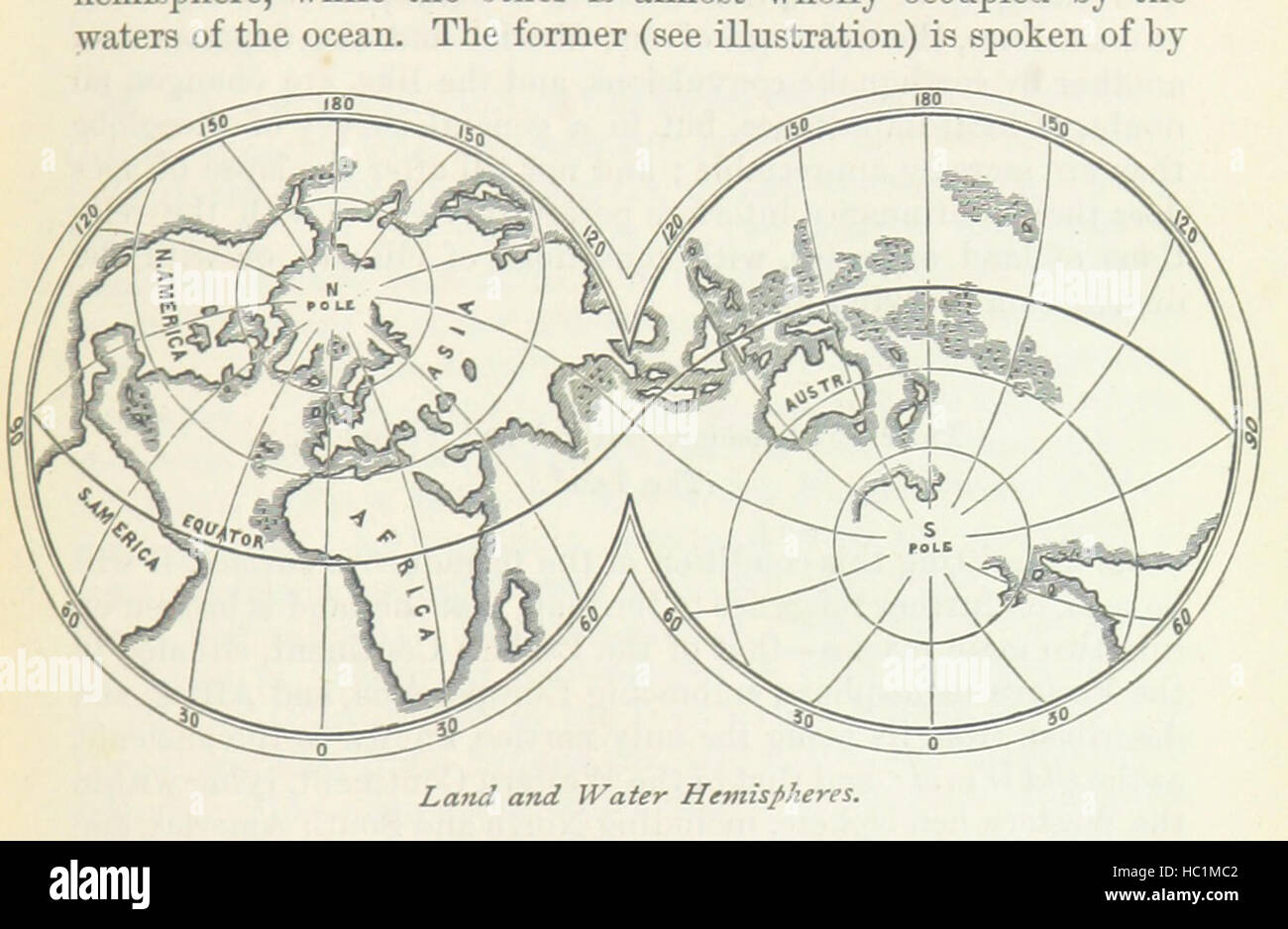 Immagine presa da pagina 59 del '[Avanzate libro di testo di geografia fisica.]' immagine presa da pagina 59 del '[Avanzate libro di testo di fisica Foto Stock